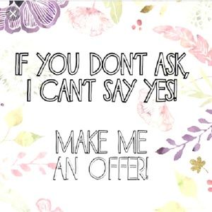 Make Me A Offer!!😀